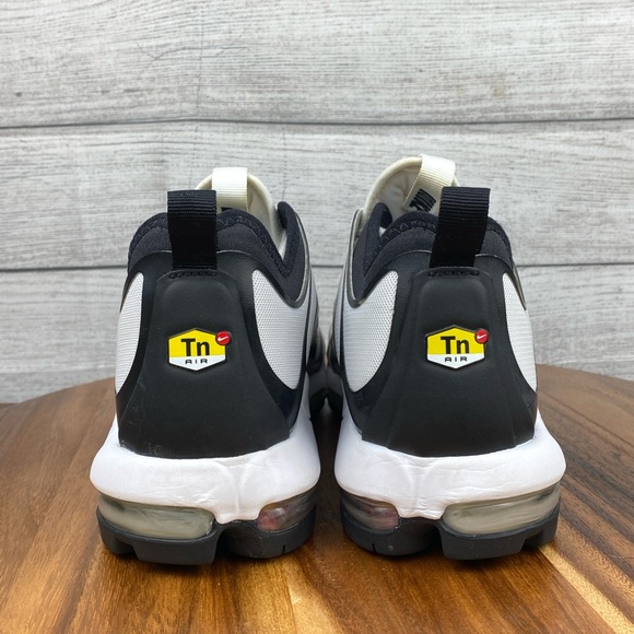 Nike Air Max Plus TN Ultra White Black Sneaker 898015-101 Men’s Shoe Size 11.5 - Picture 6 of 13